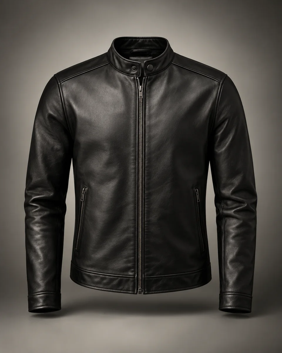 MEN leather outerwear collection