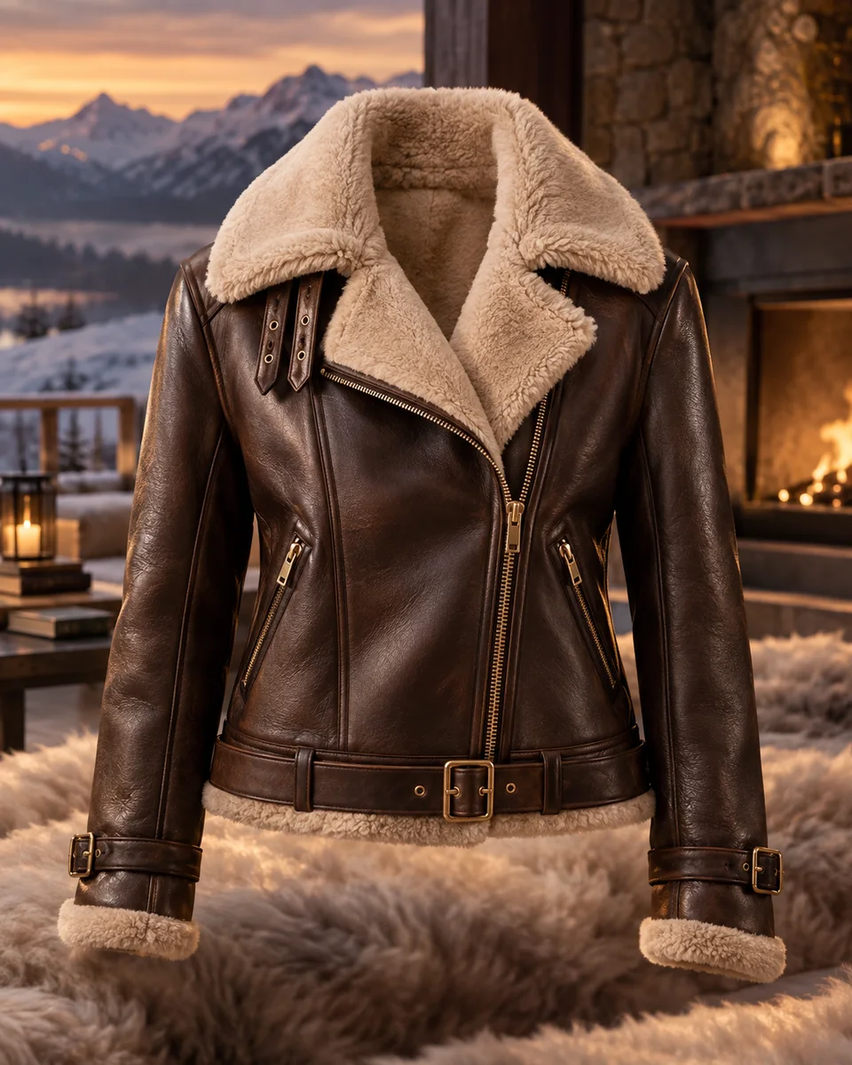 The Madison Aviator - Front View in Vintage Burl